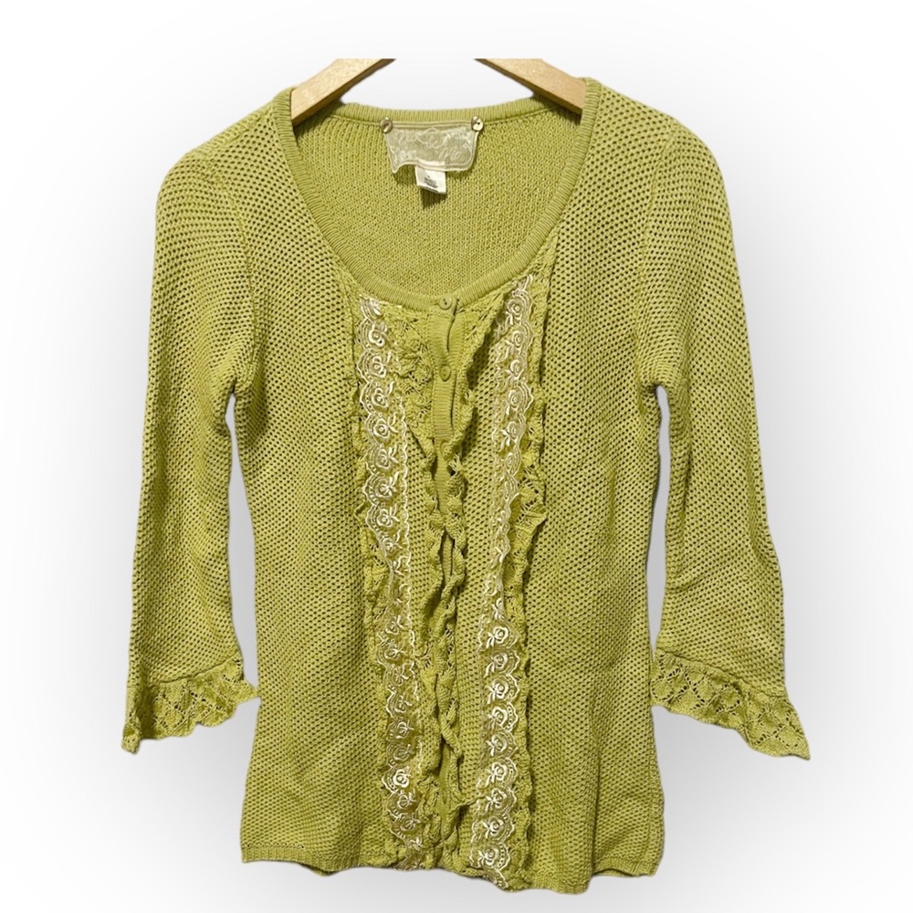 Nick & Mo Vintage Cardigan Sweater Size Small